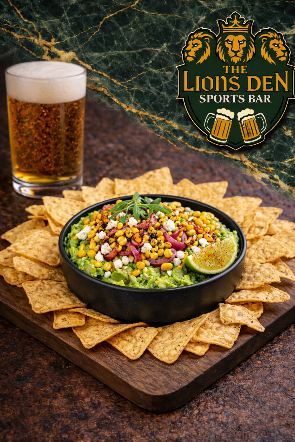 Street corn and avocado dip